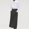 Best Pleated Japanese Crepe Skirt Broeken & Rokken