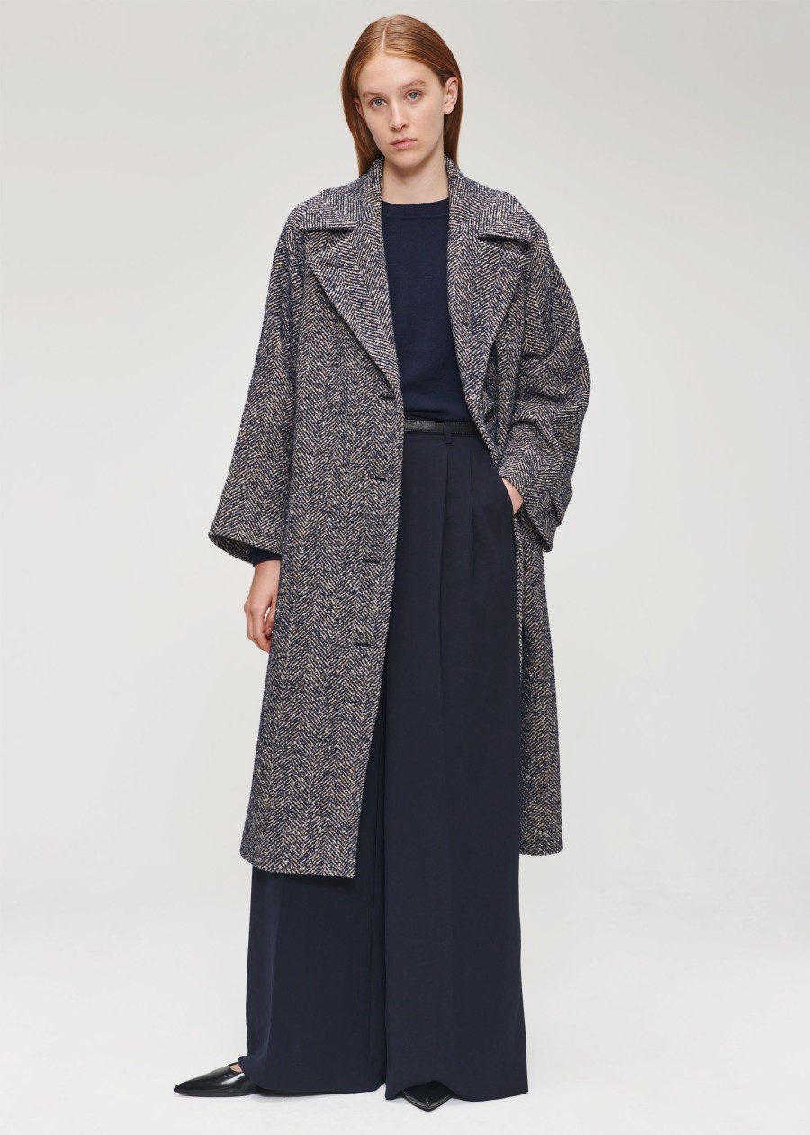 Online Herringbone Winter Coat Coats & Jackets