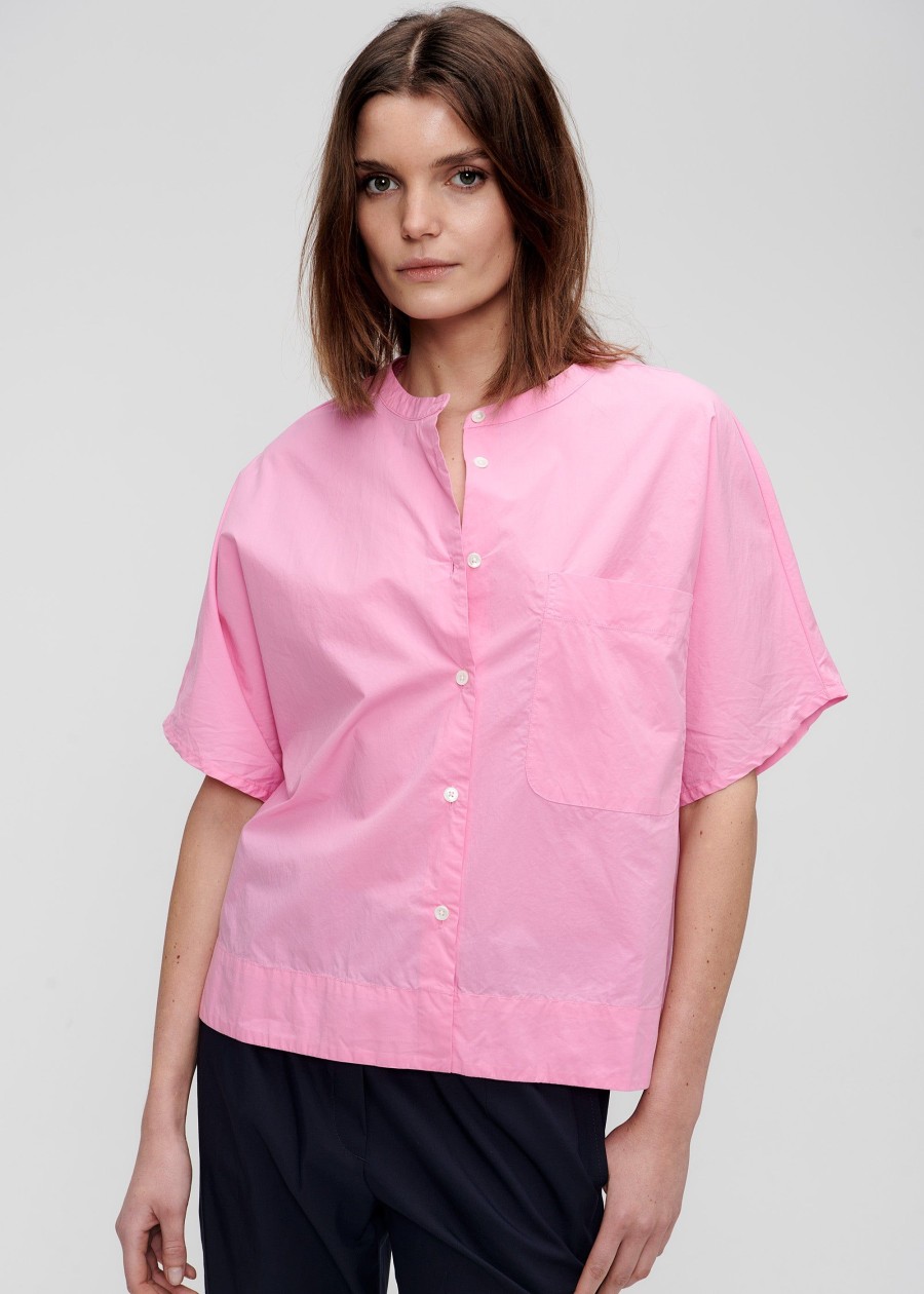 Online Boxy Poplin Shirt Shirts & Tops