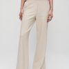 Hot Structured Wide Leg Pants Broeken & Rokken