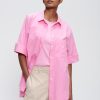 New Relaxed Poplin Shirt Shirts & Tops