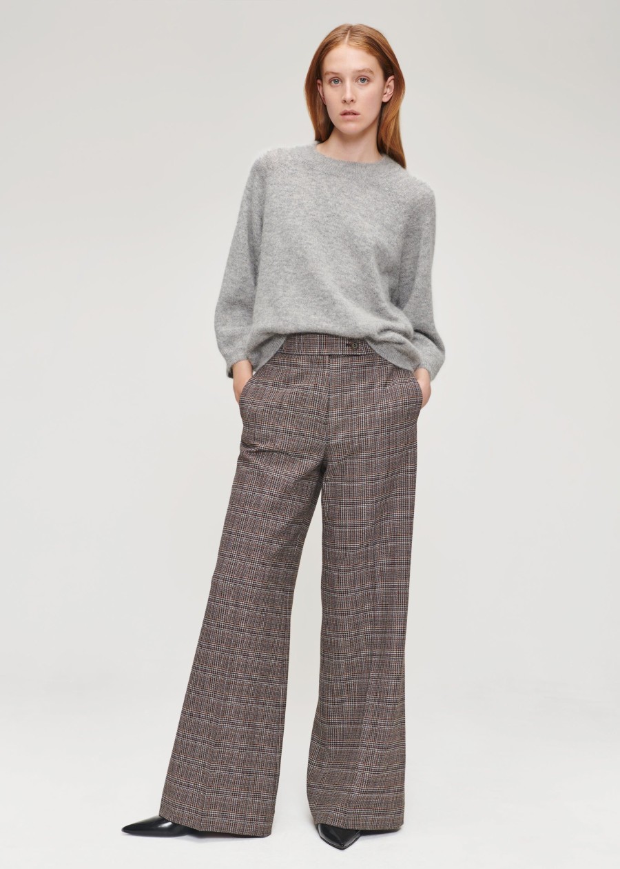 Online Relaxed Checked Pants Broeken & Rokken