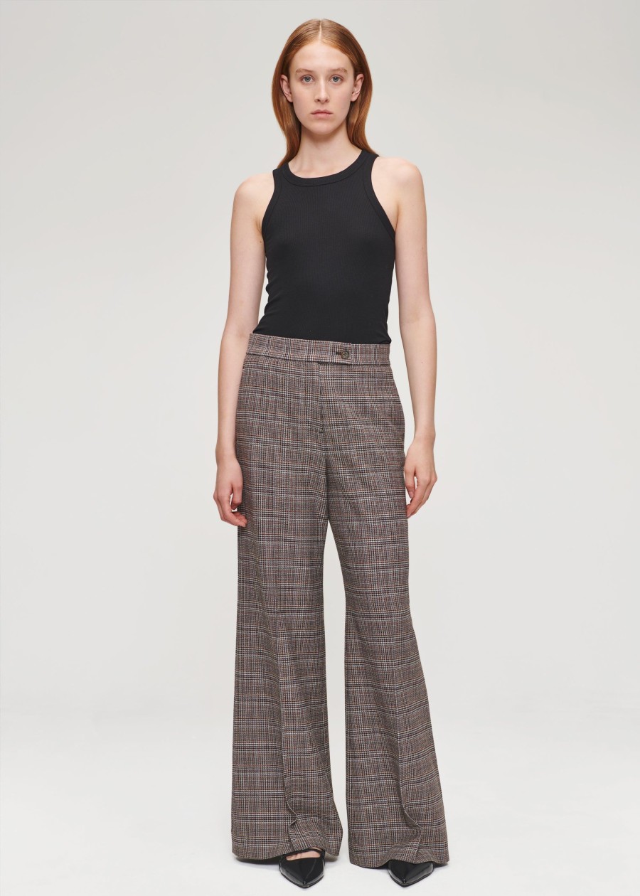 Online Relaxed Checked Pants Broeken & Rokken