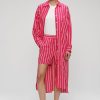 Hot Striped Shirt Dress Jurken