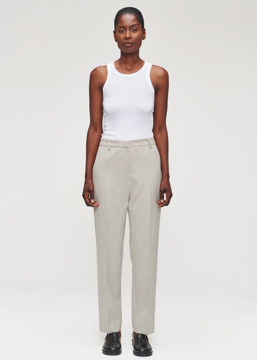 Clearance Cropped Classic Pants Broeken & Rokken