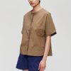 Online Boxy Poplin Shirt Shirts & Tops