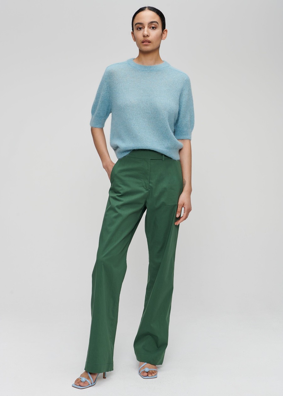 Clearance Cotton Twill Relaxed Pants Broeken & Rokken