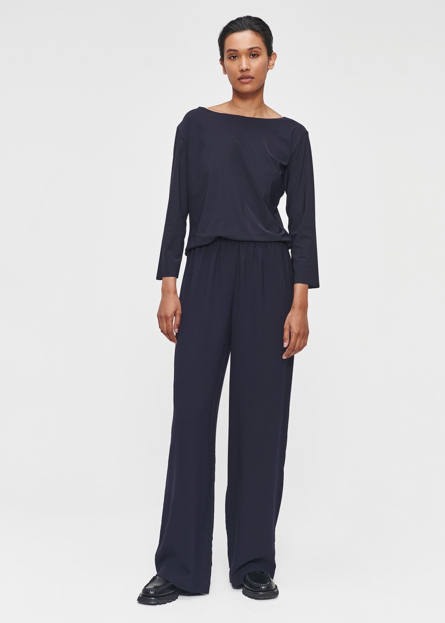 New Easy Wide Leg Pants Broeken