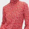 Online Printed Roll Neck Shirts & Tops