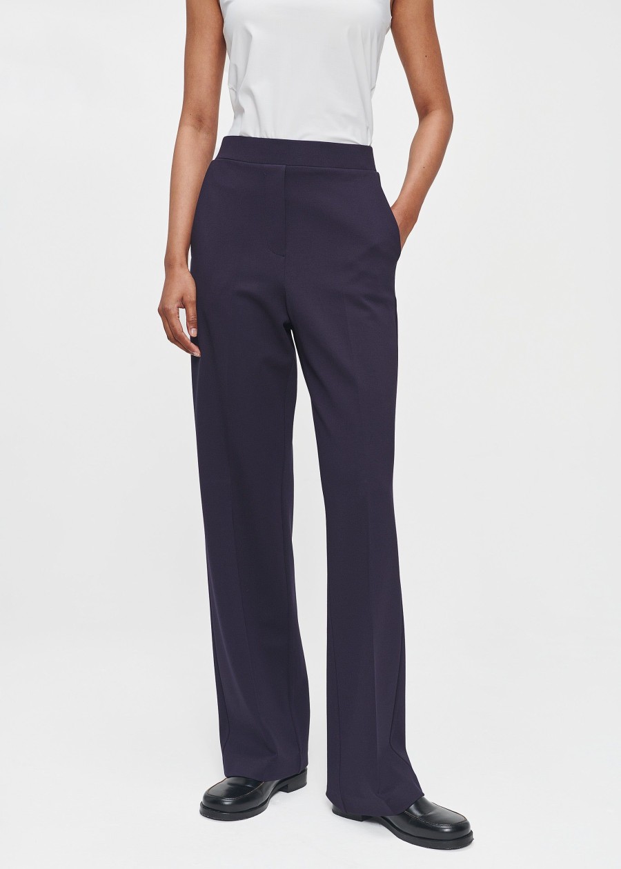 Online Viscose Stretch Relaxed Pants Broeken