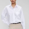 Online Organic Cotton Poplin Shirt Shirts & Tops