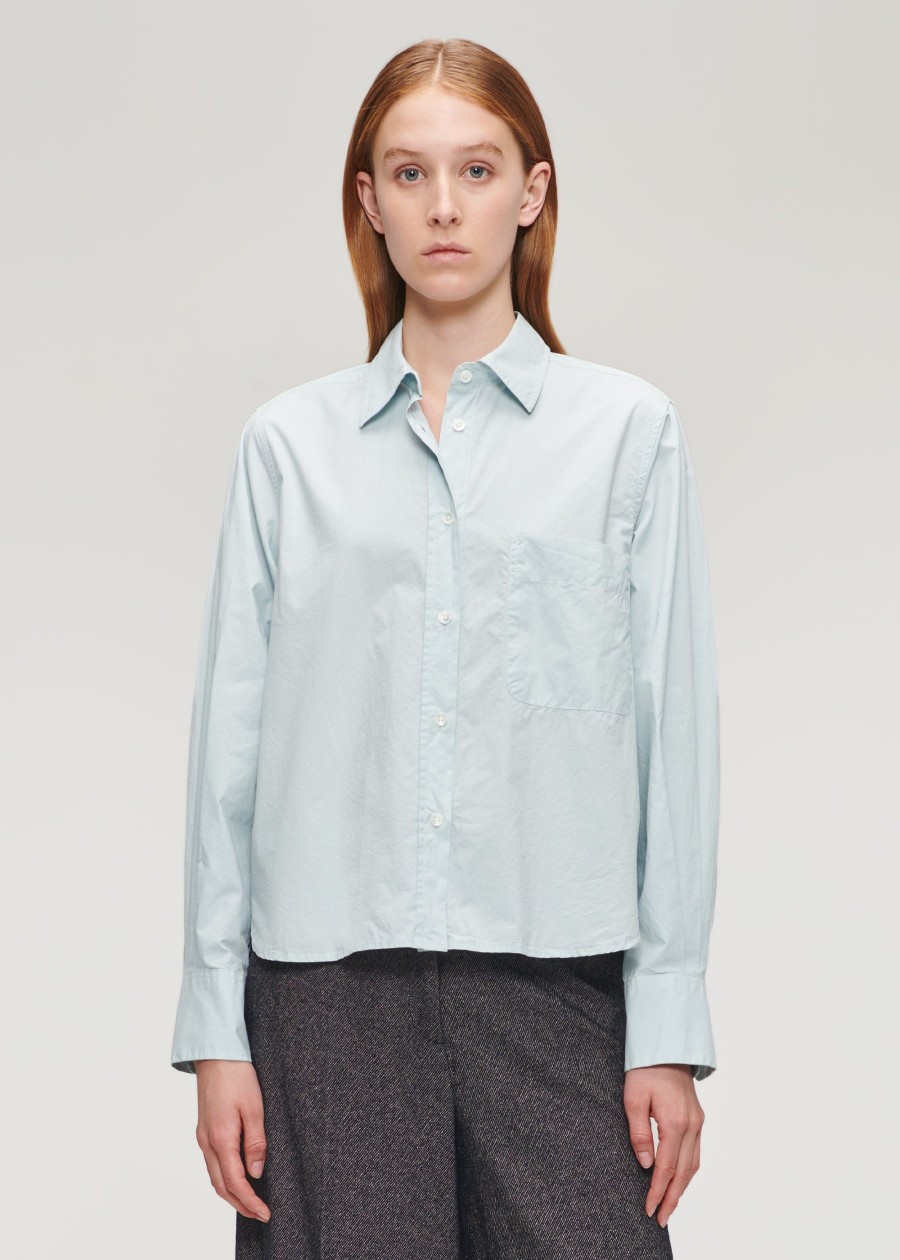 Clearance Organic Cotton Boxy Shirt Shirts & Tops