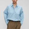 Online Organic Cotton Poplin Shirt Shirts & Tops