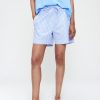 Hot Striped Cotton Shorts Skirts & Shorts