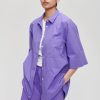 Hot Relaxed Poplin Shirt Shirts & Tops