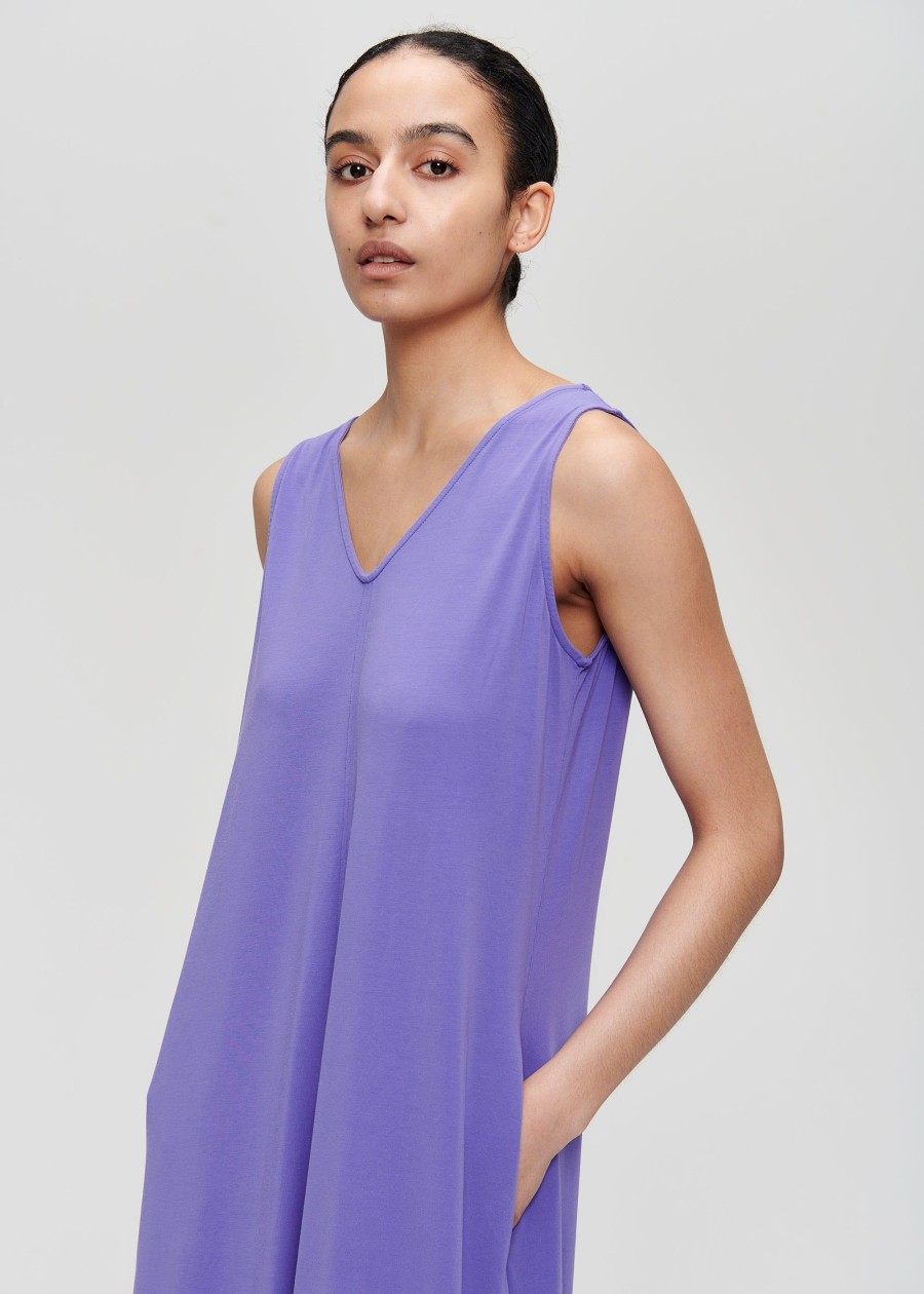 New Sleeveless V Neck Dress Jurken