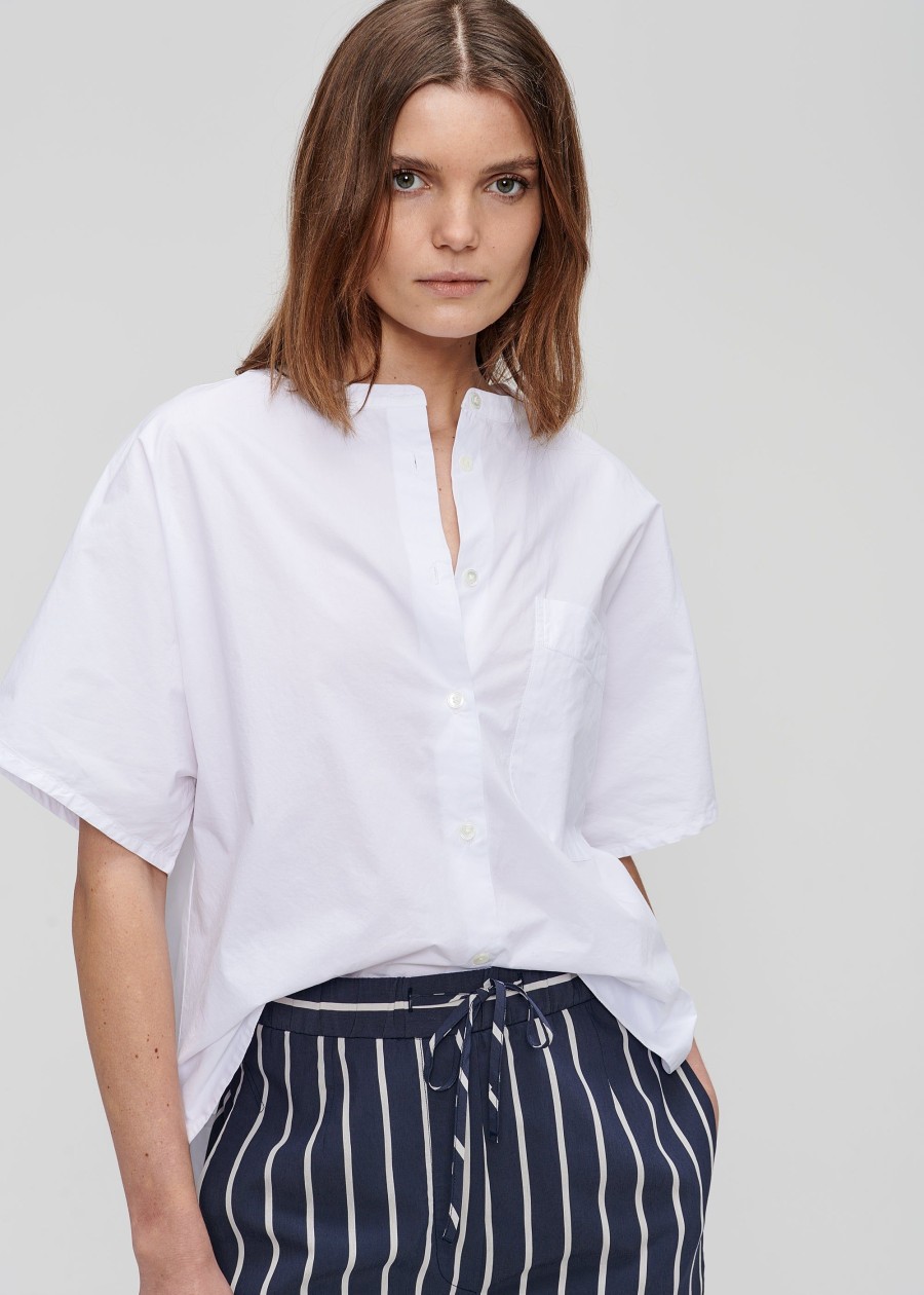 Hot Boxy Poplin Shirt Shirts & Tops