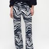 Online Printed Flare Pants Broeken