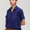 Best Short Sleeve Voile Blouse Shirts & Tops