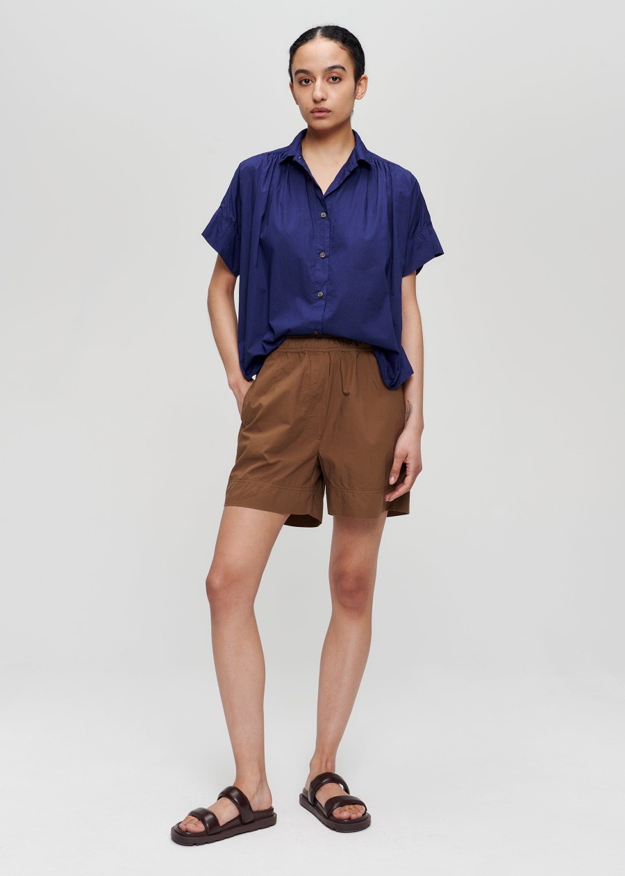 Best Short Sleeve Voile Blouse Shirts & Tops