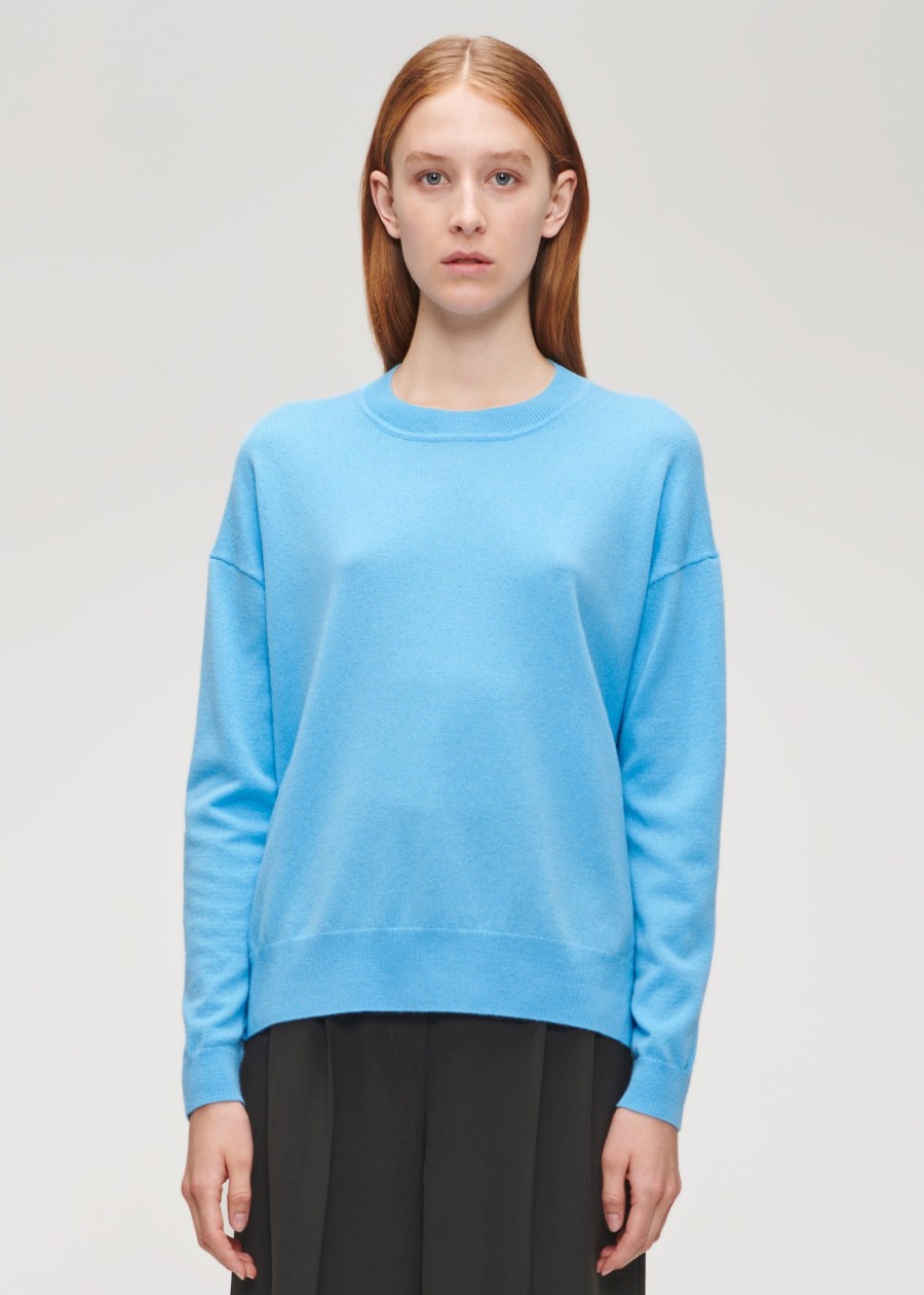 Wholesale Cashmere Blend Relaxed Pullover Knitwear