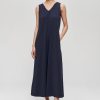 Clearance Sleeveless V Neck Dress Jurken