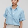 Online Relaxed Poplin Shirt Shirts & Tops