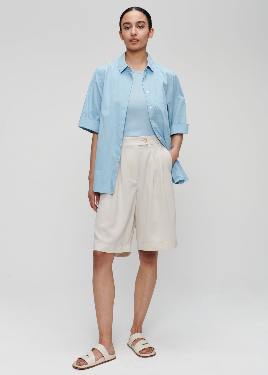 Online Relaxed Poplin Shirt Shirts & Tops