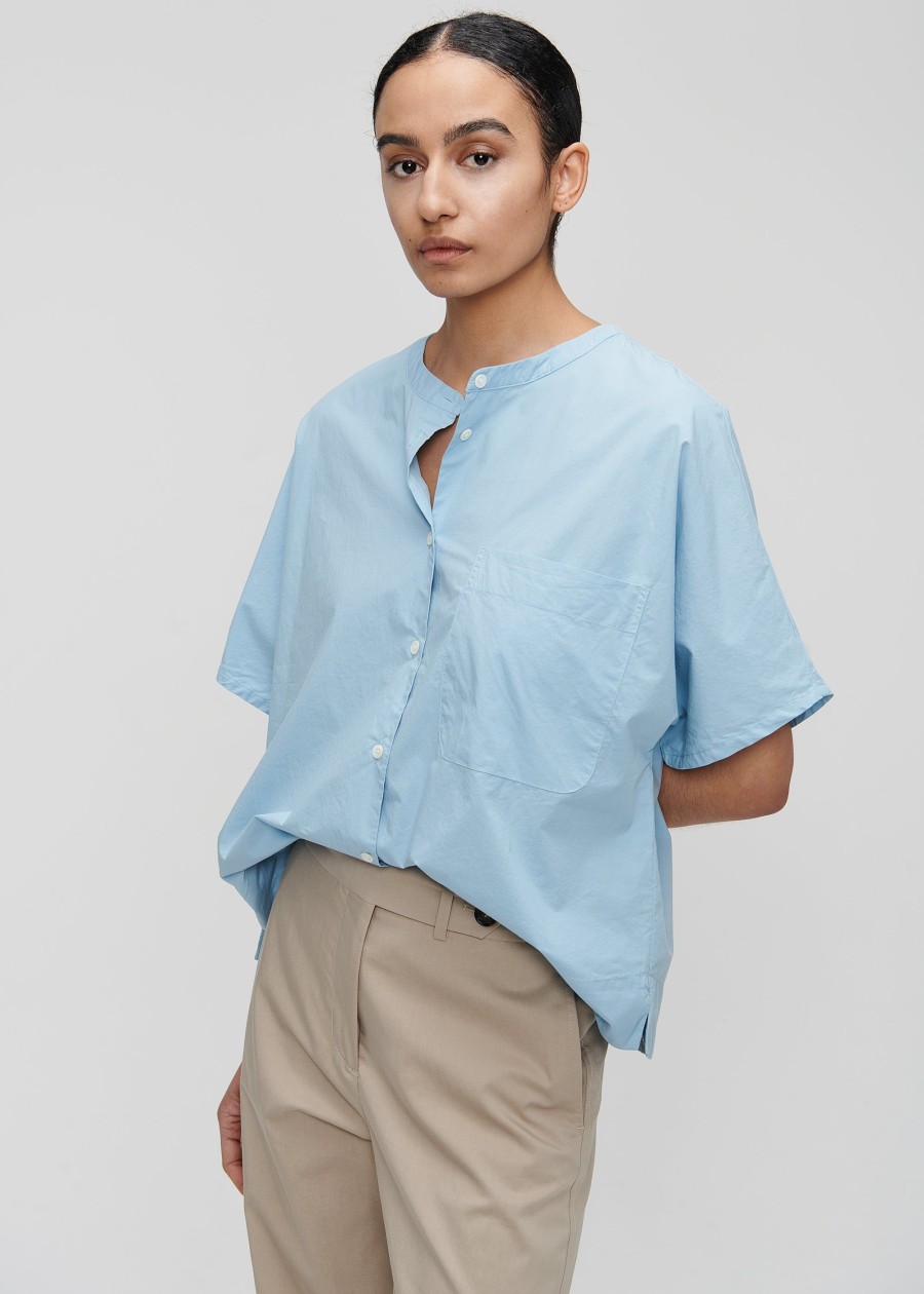 Wholesale Boxy Poplin Shirt Shirts & Tops