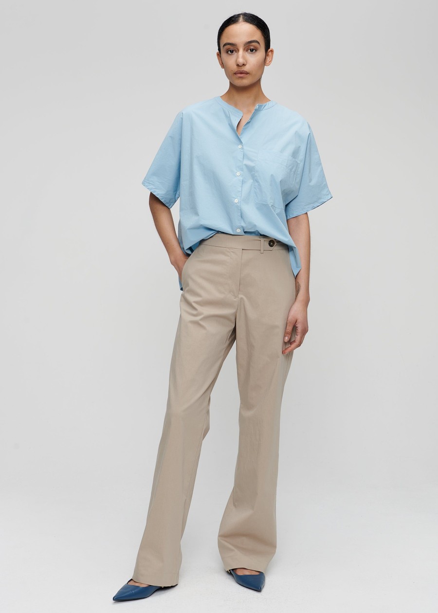 Wholesale Boxy Poplin Shirt Shirts & Tops