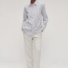 Online Soft Cotton Mix Striped Shirt Shirts & Tops